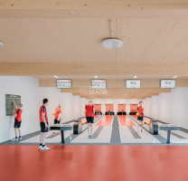 Forbo Marmoleum Sport 83287 red фото 2 | FLOORDEALER